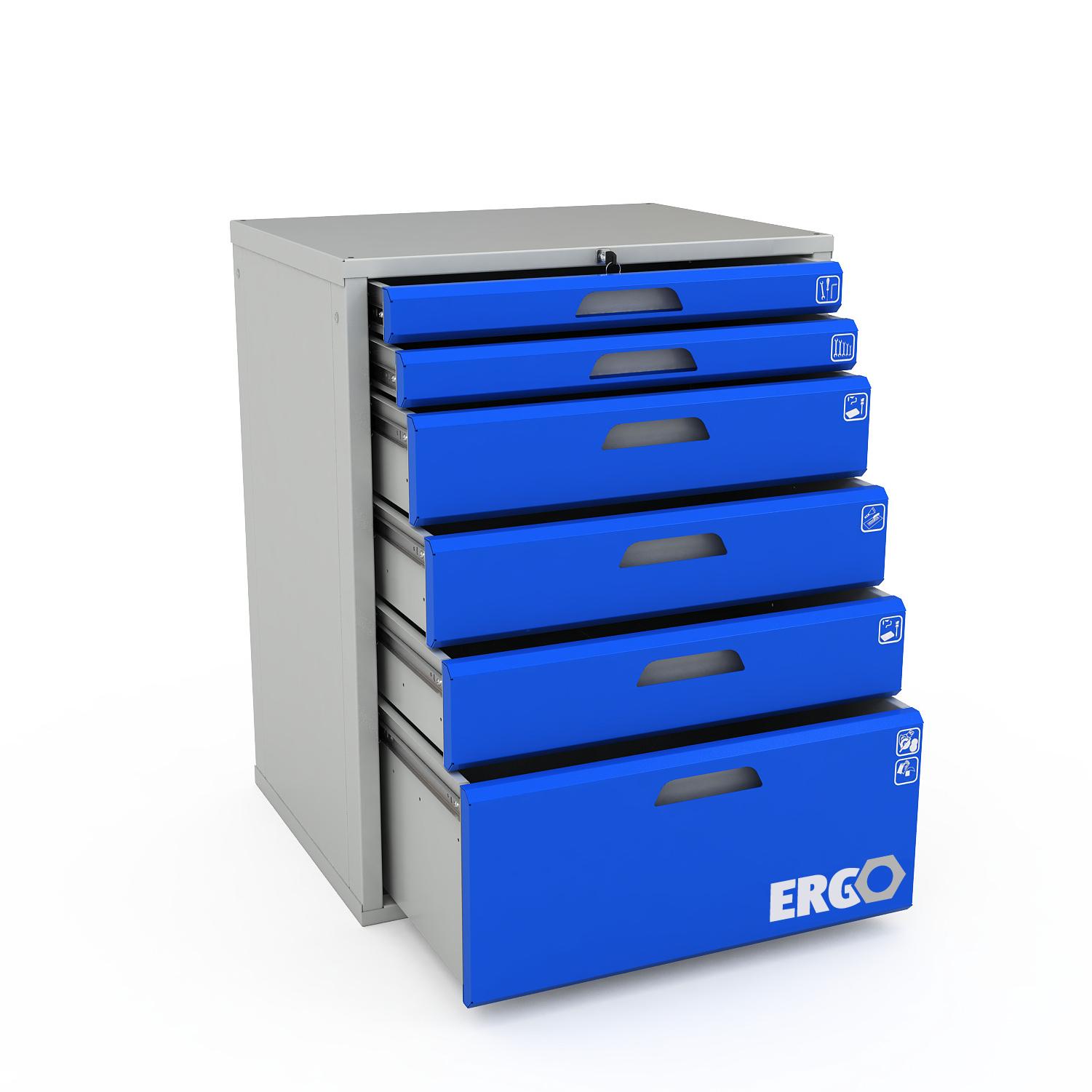 ER-00022562 Тумба инструментальная ERGO XM 06