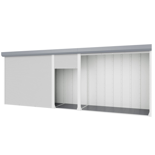 Шкаф роллетный RCAB STG 1500х5550х1200 (три рольставни шириной 1850мм)