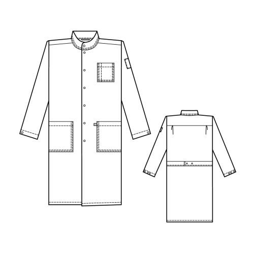 Антистатический халат Б-454