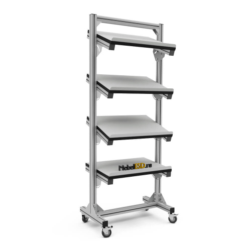 СНП-1700КП Стойка подкатная для оборудования 1700х500х595 мм