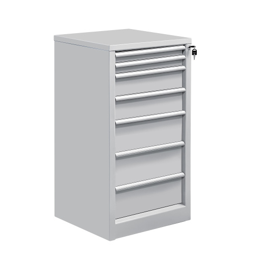 ТС-7 Тумба металлическая стационарная на 7 ящиков 1050×590х500мм.